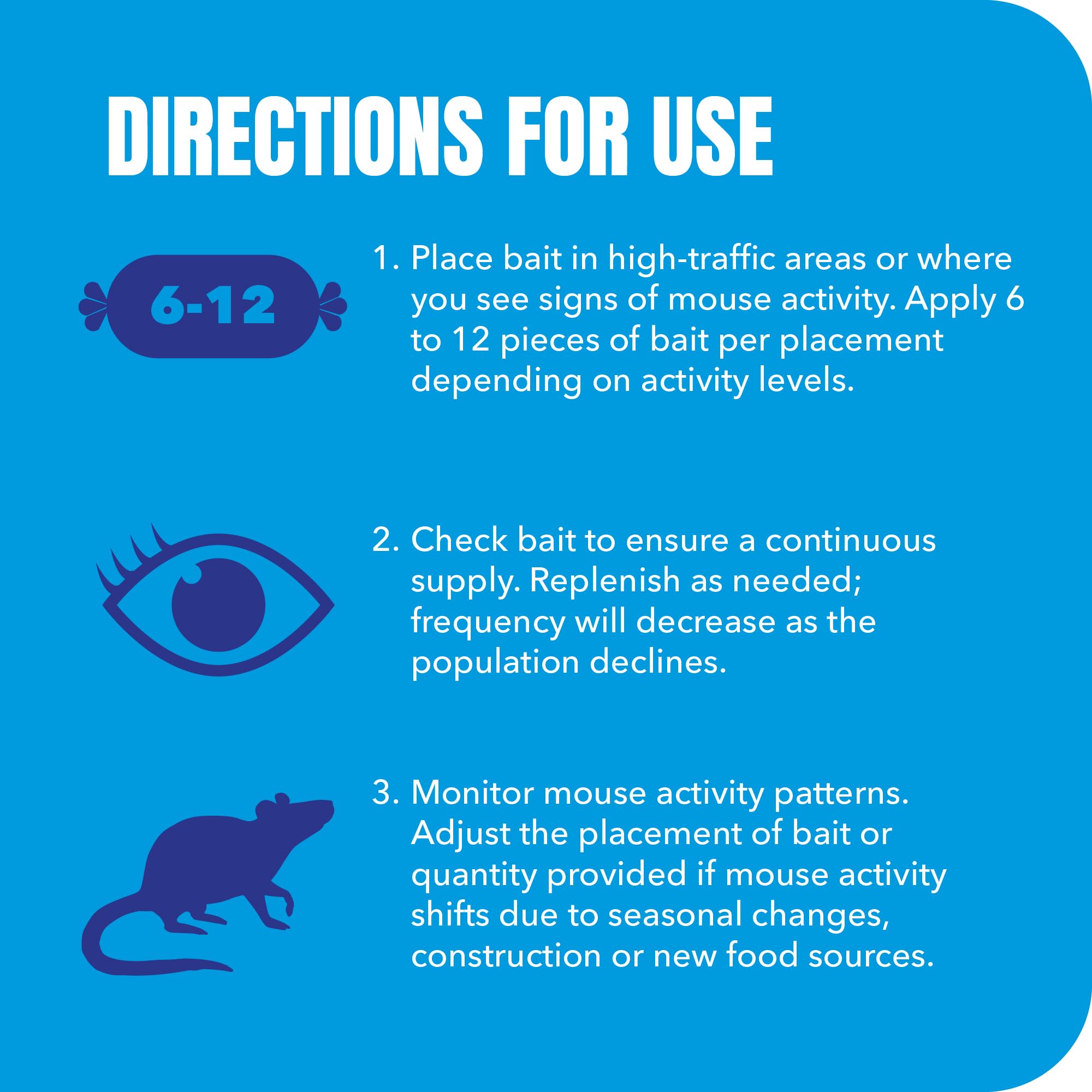 Evolve Mouse Birth Control Soft Bait Sausages 1.5 lbs | Science-Based Mouse Population Control | Non-Lethal Long-Term Population Management | Science-Based Mouse Population Control | Non-Leth product thumbnail 6