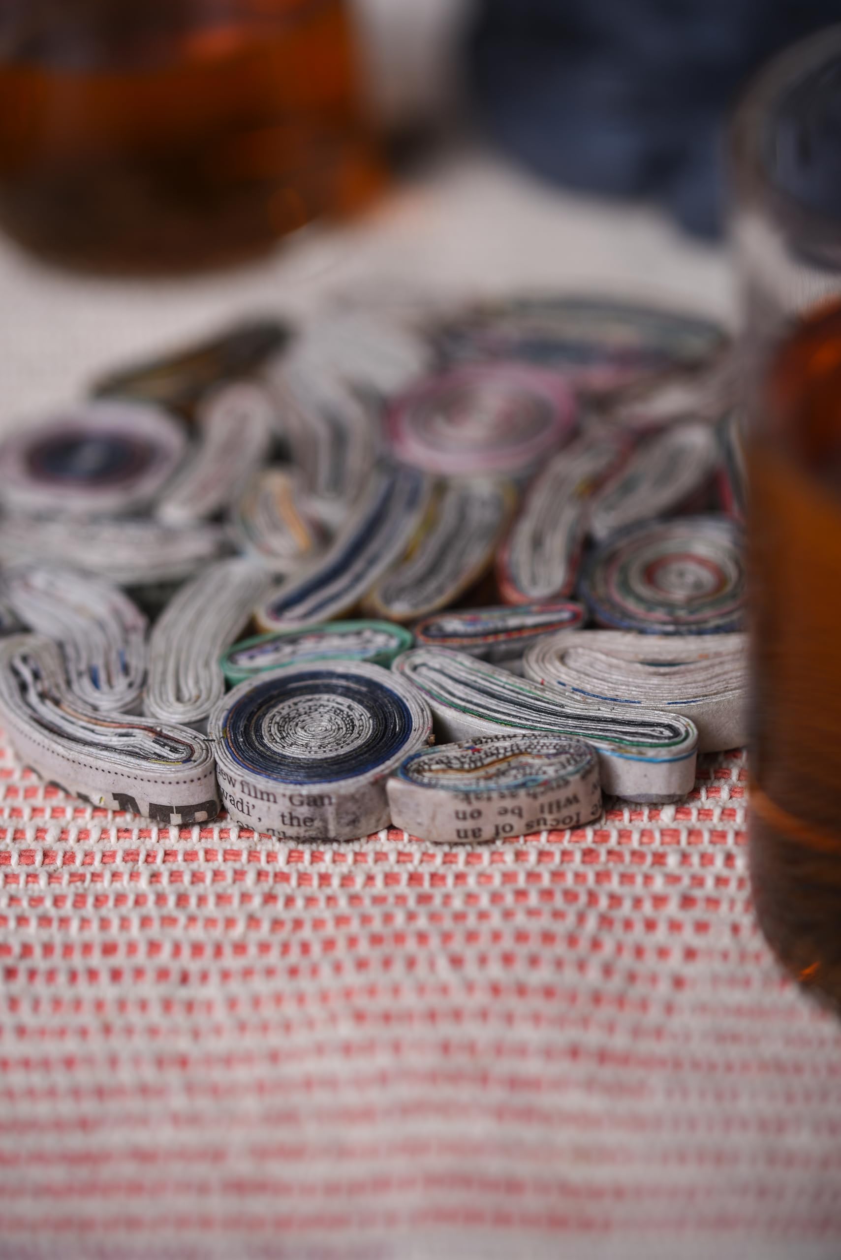 Classy Trivet The Set of Two | Round Shaped Trivets in A Special | Motif Handcrafted to Give Yet an