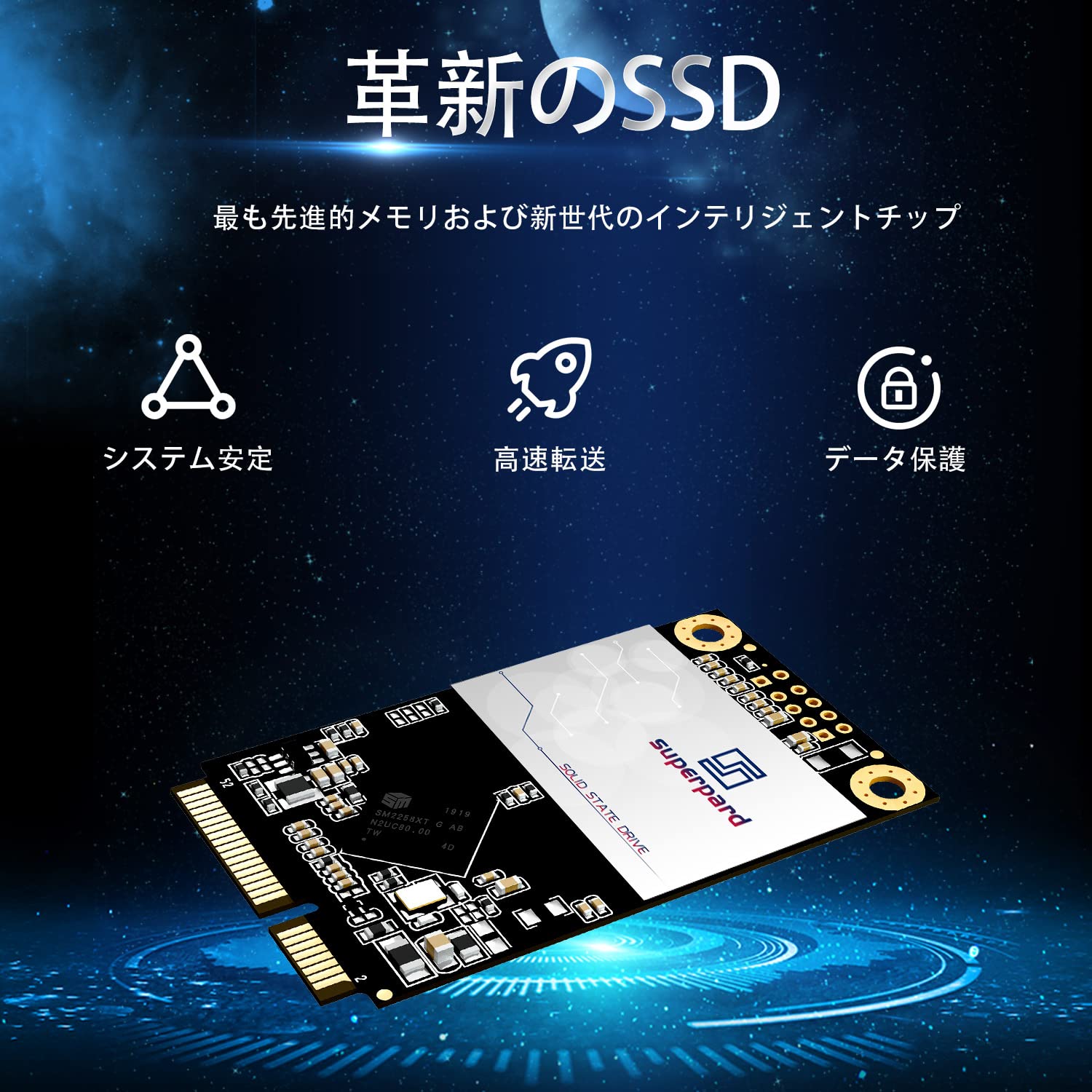 【期間限定】Superpard mSATA SSD 2TB SATA III Amazon | Superpard mSATA SSD 2TB 内蔵型 SATAⅢ 6Gb/s 3D NAND