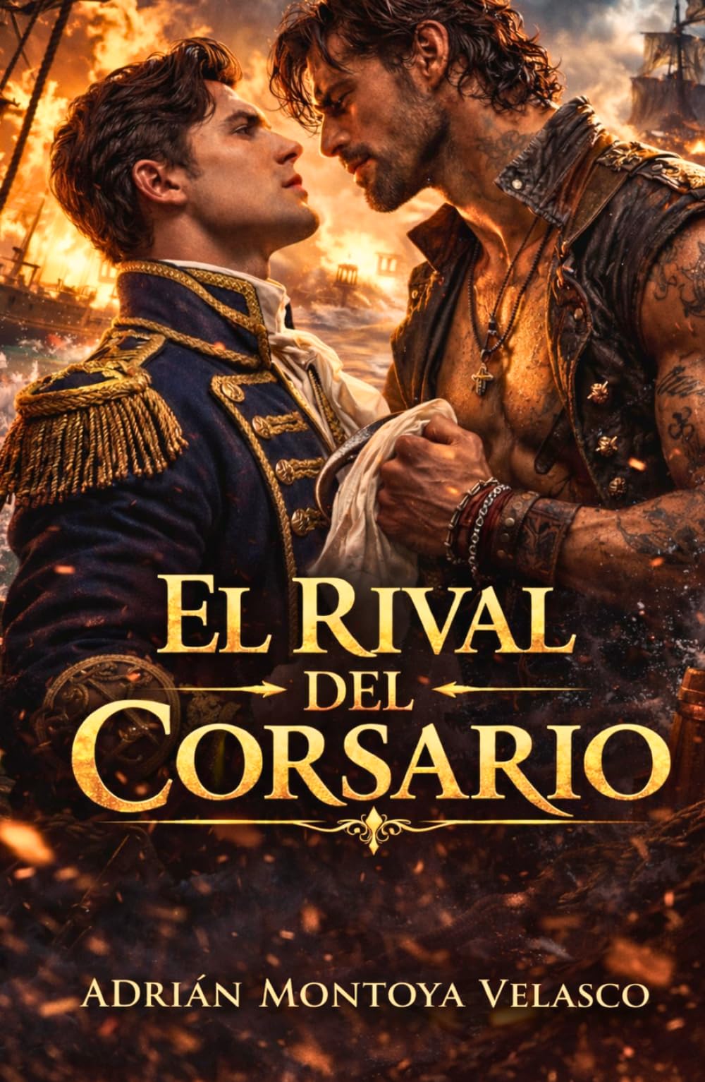 El rival del corsario: Un romance histórico MM entre un capitán del Rey y el pirata que le robó el norte (Corazones bajo bandera negra)