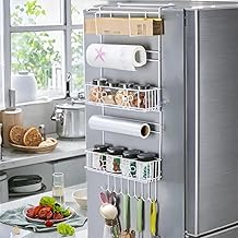 منظم جنب الثلاجة المتعدد الوظائف: الحل المثالي لتنظيم مطبخك X