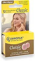 Ohropax Tampões de ouvido clássicos - 12 tampões de ouvido