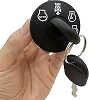 Vista 28 de Lawn Mower Ignition Switch with Key 5 terminals for MTD Craftsman Ariens Bad Boy Zero Turn Lawn Tractor 925-04659 725-04659 John Deer-e GY00191