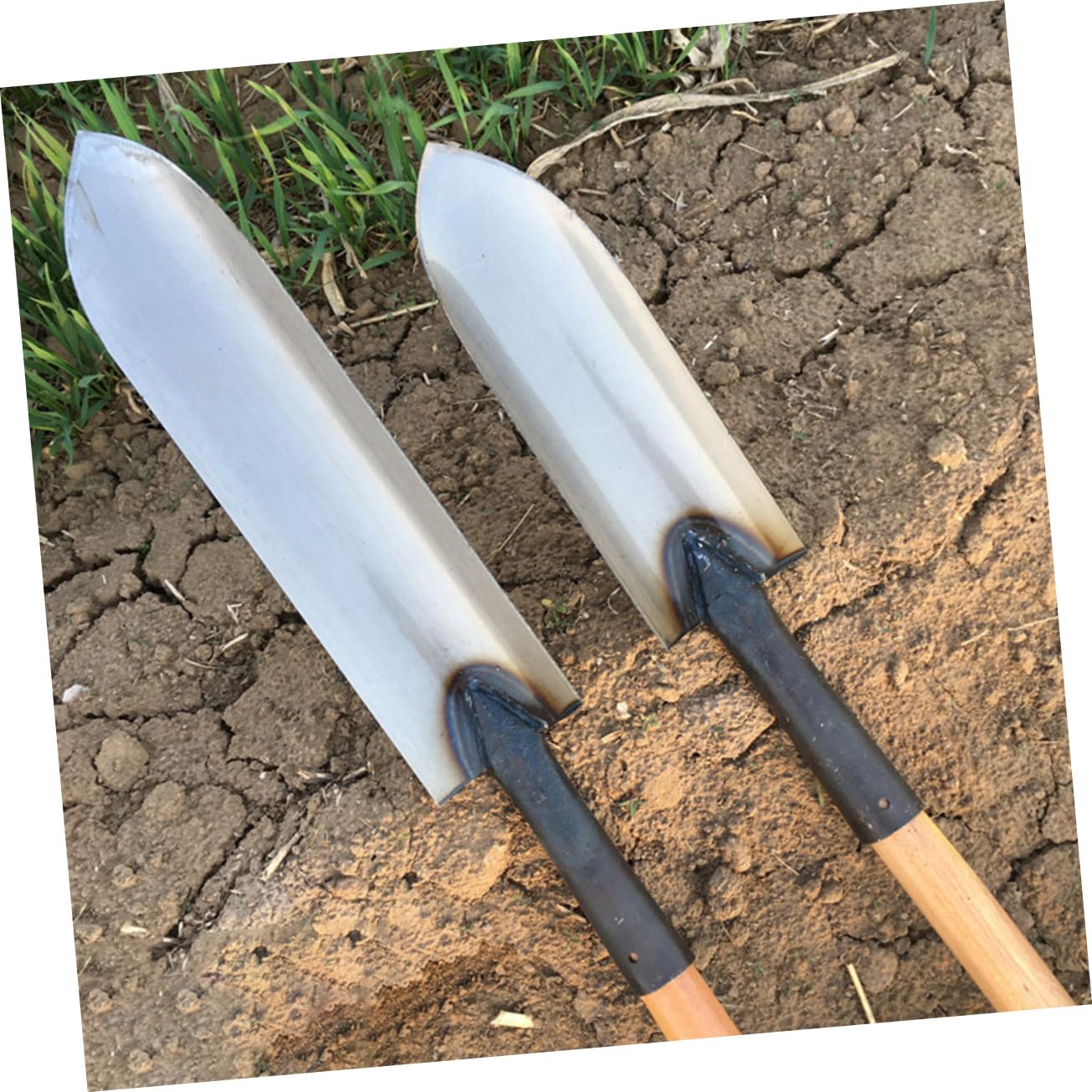 Abaodam Metall Gartenschaufel Zum Graben Und Pflanzen Outdoor Bodenwerkzeug Kompakt Robust Und Komfortabel Für Garten Hof Und Landwirtschaft
