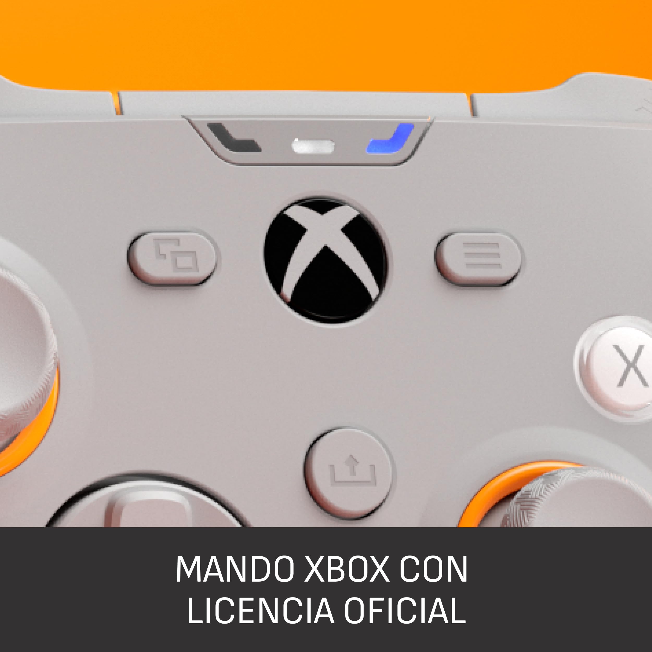 Scuf VALOR PRO WIRELESS Mando Xbox Performance, TMR Anti-Drift – Gris Claro | Paletas Personalizables, Gatillos Instantáneos, Controles de Audio, Xbox Series X|S, Xbox One, Windows PC