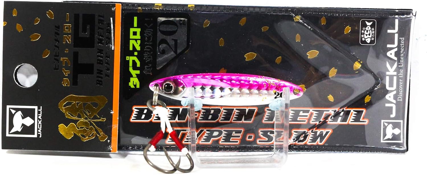 JACKALL Metal Jig Bing Metal TG Type Throw, 0.7 oz (20 g)