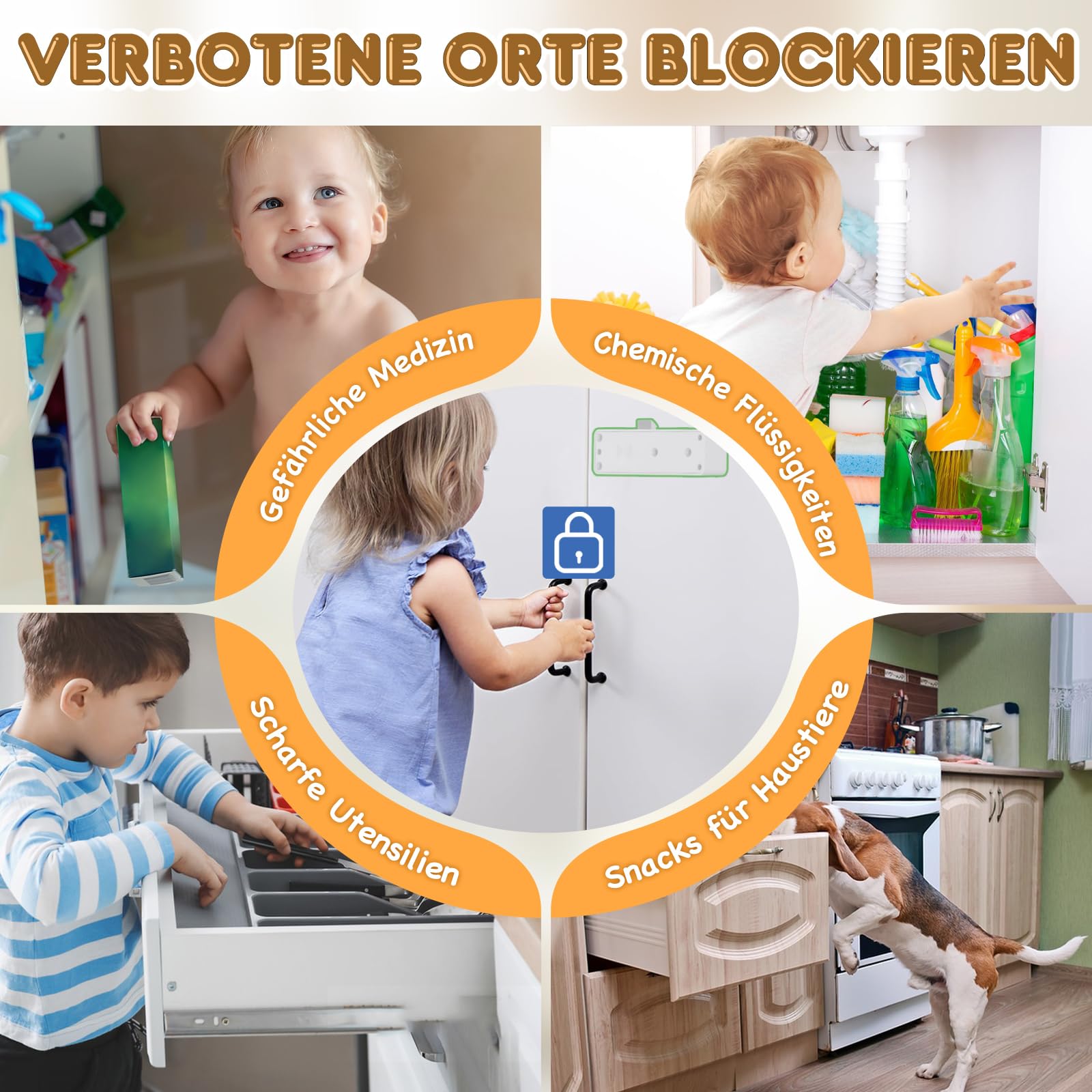 Anweller Smart Serrure de tiroir, électronique, pour placard, meuble avec application NFC - Serrure de boîte aux lettres - Sécurité enfant - Pour armoire, tiroir, boîte