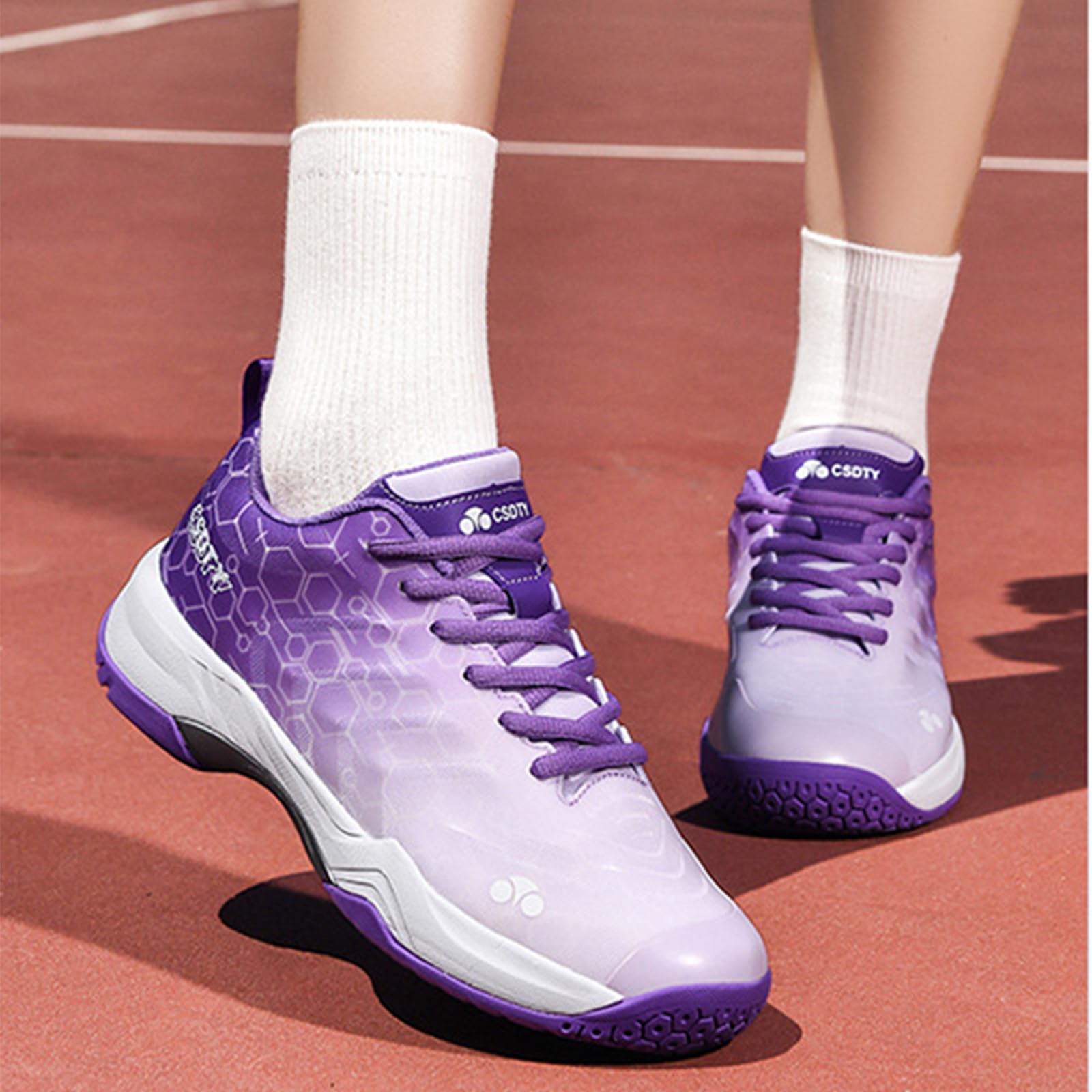 NGARY Chaussures de Pickleball pour Femmes, Baskets de Badminton décontractées, antidérapantes, Fitness, Volley-Ball, entraînement sur Terrain