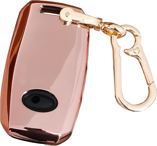 Miniatura 2 de BINOWEN Funda para llavero Kia, protector de TPU para llavero de Kia, protector de carcasa de TPU para control remoto sin llave, soporte inteligente