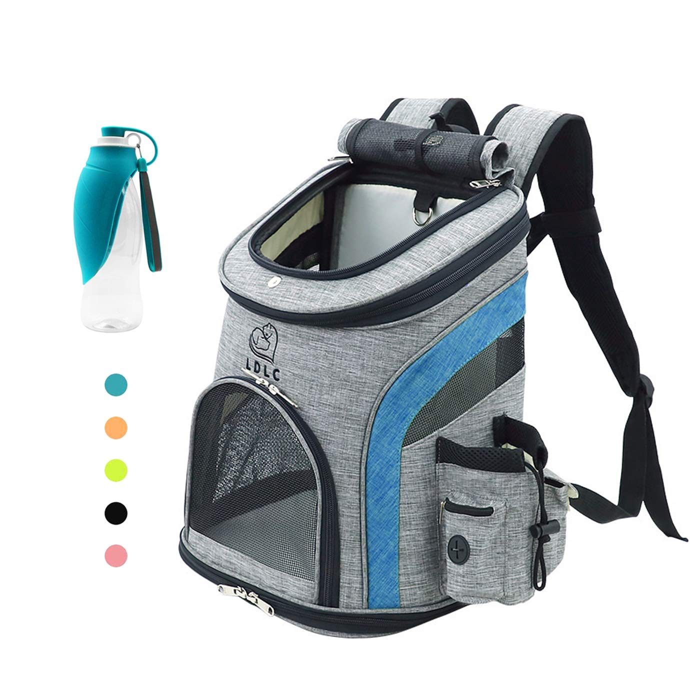 Sac à dos de transport voyage pour chats et petits chiens : voyagez en toute sécurité