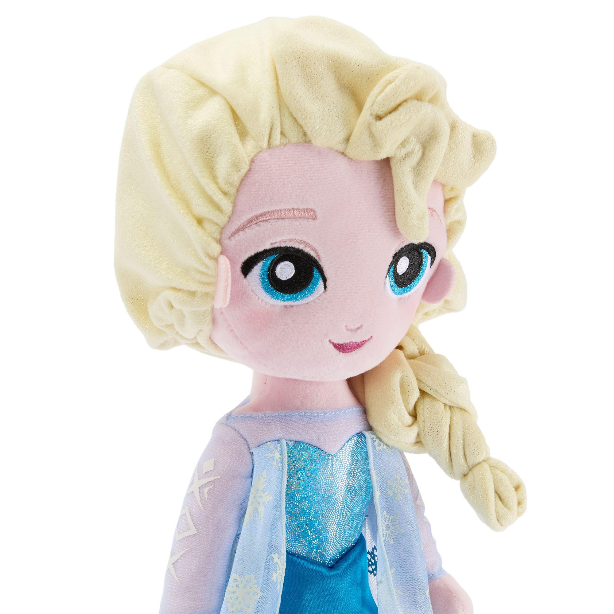 Amazon.com: Disney Store Official Elsa Plush Doll - 14 Inch Disney