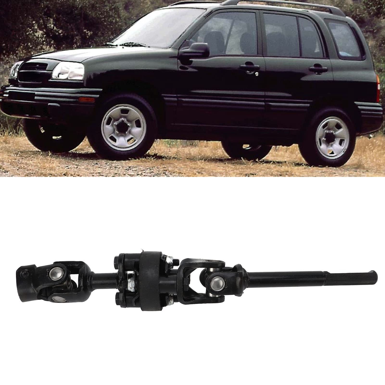 Eje de Dirección Intermedio Inferior Columna de Dirección Conjunto de Eje Intermedio Inferior 48220 67d50 Compatible con Vitara 1999‑2004