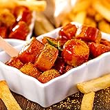 GGM Gastro Premium Currywurstschneider - Inklusive 2 Klingen - Effizientes & praktisches Schneidewerkzeug - Rotationsschneider - Perfekte Currywurst - Ideal für Restaurants & Heimgebrauch - CSH45N