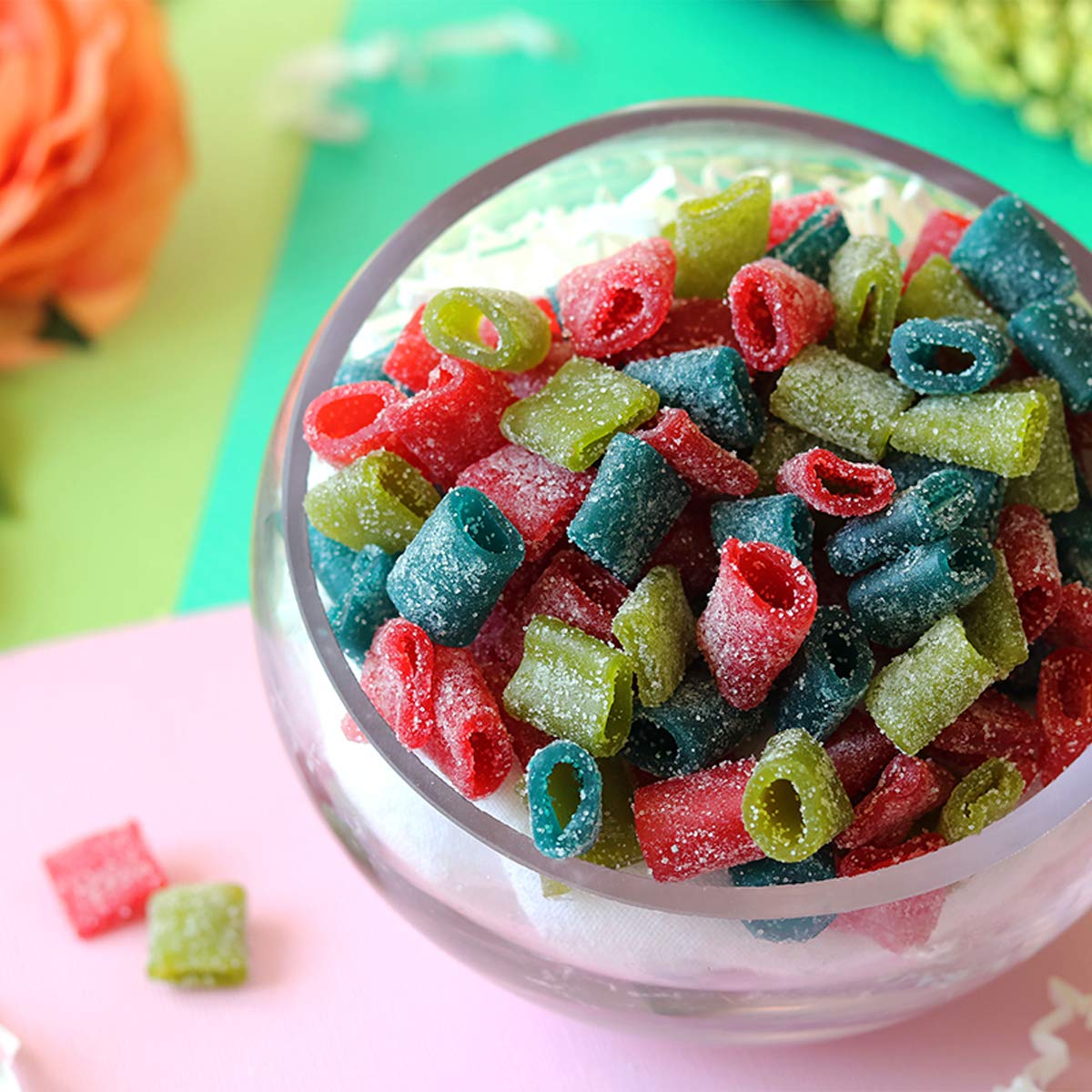 Sour Punch, Bites Strawberry Apple Blue Raspberry Flavors Chewy Candy 3.5oz Bag Pack, punch,raspberry,strawberry, 12 Count