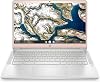 HP Chromebook 14a-na0702ds Laptop HD de 14 pulgadas, Intel Celeron N4120, 4GB RAM LPDDR4-2400 MHz, 128GB eMMC, Gráficos Intel UHD 600, Doble altavoz, Chrome OS, Notebook en Rosa Dorado Claro (Renovado) 1