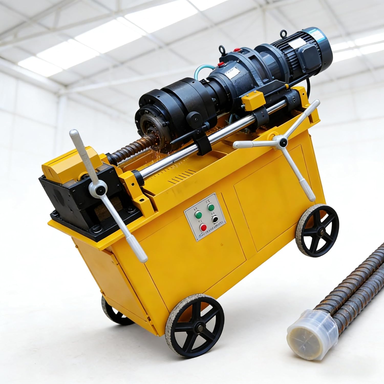 Steel Bar Threading Machine – High-Speed Thread Rolling Machine for Construction Steel