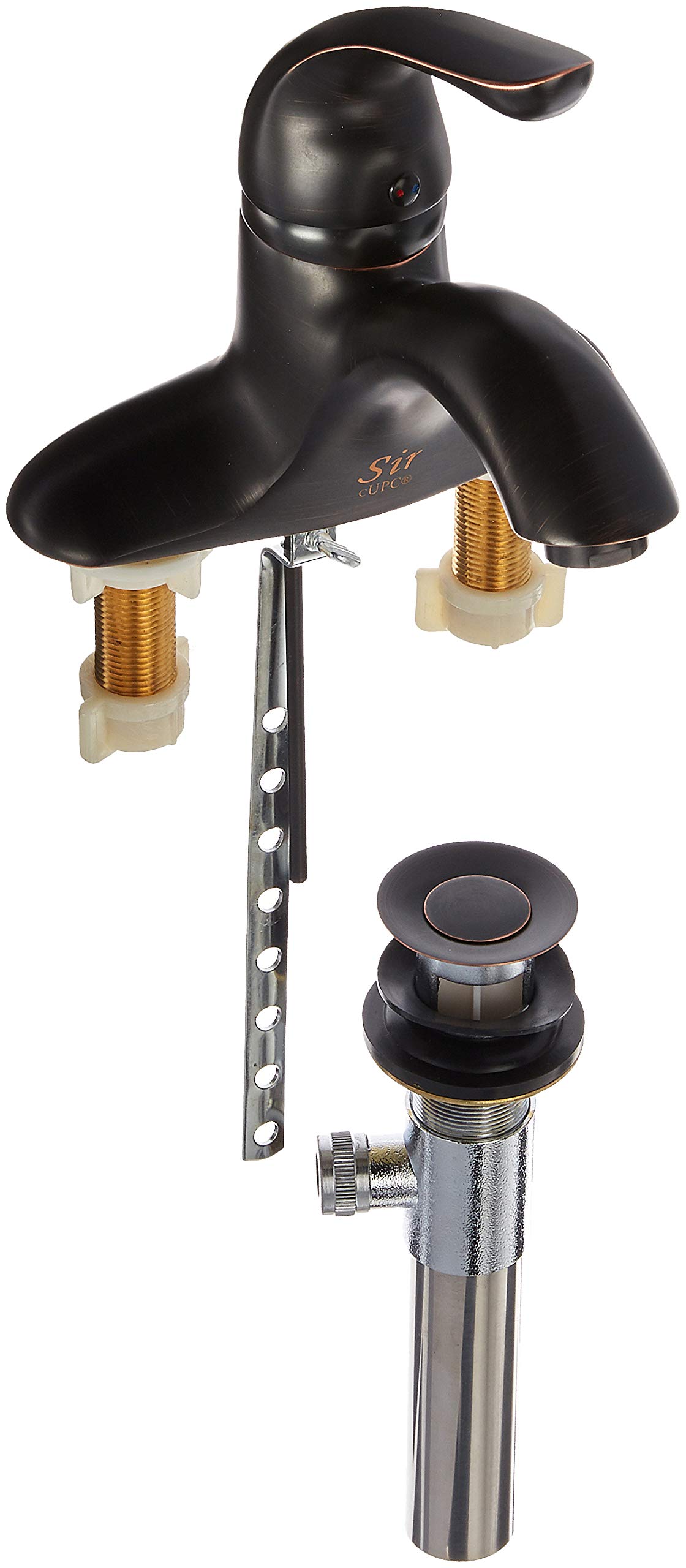 MR Direct701-ABR Antique Bronze Single Handle Bathroom Faucet