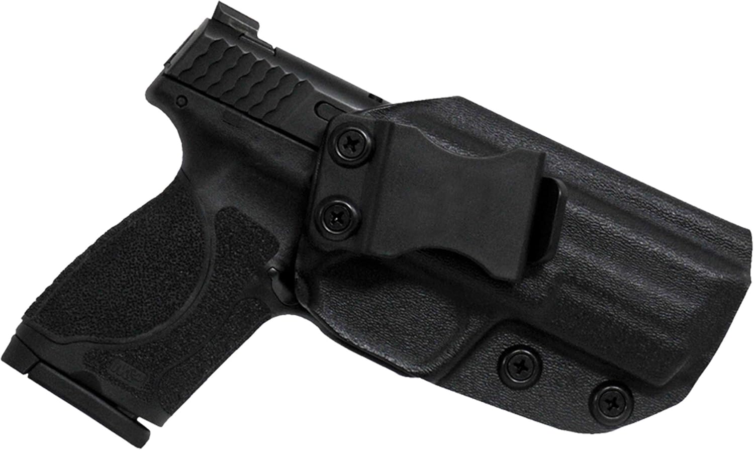 Black Scorpion Outdoor Gear IWB Kydex Gun Holster | fits SW M&P9, M&P40 (M2.0) | Inside Waistband Concealed Carry Holster, Adjustable Angle and Retention