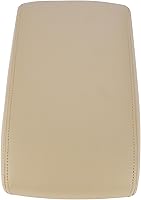 Vista 1 de SCITOO Cubierta de piel para consola central con reposabrazos, color beige, con base de repuesto para Highlander 2008-2014