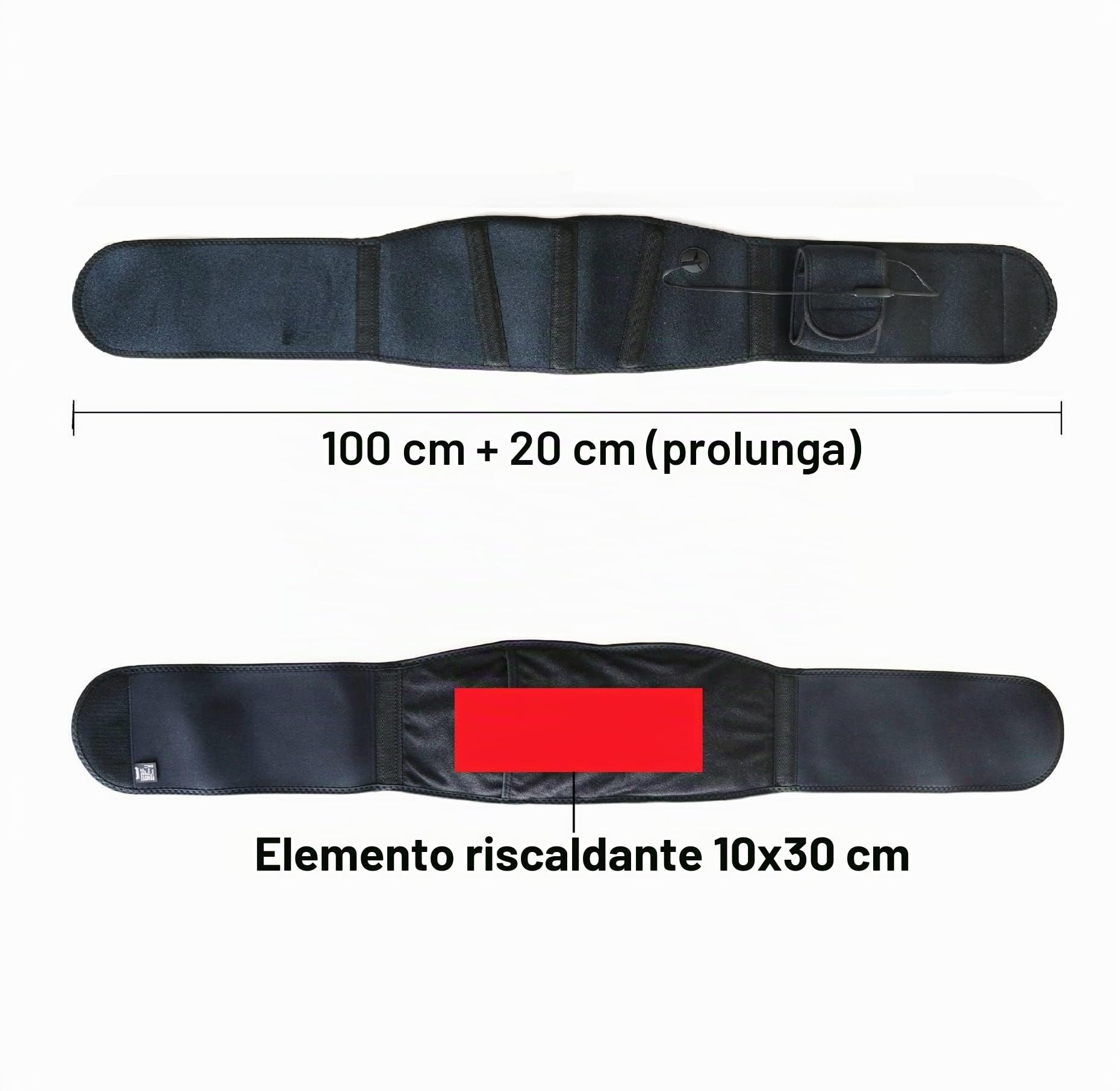Thermrup Cintura Termica a Infrarossi con Regolazione Della Temperatura a 3 Livelli