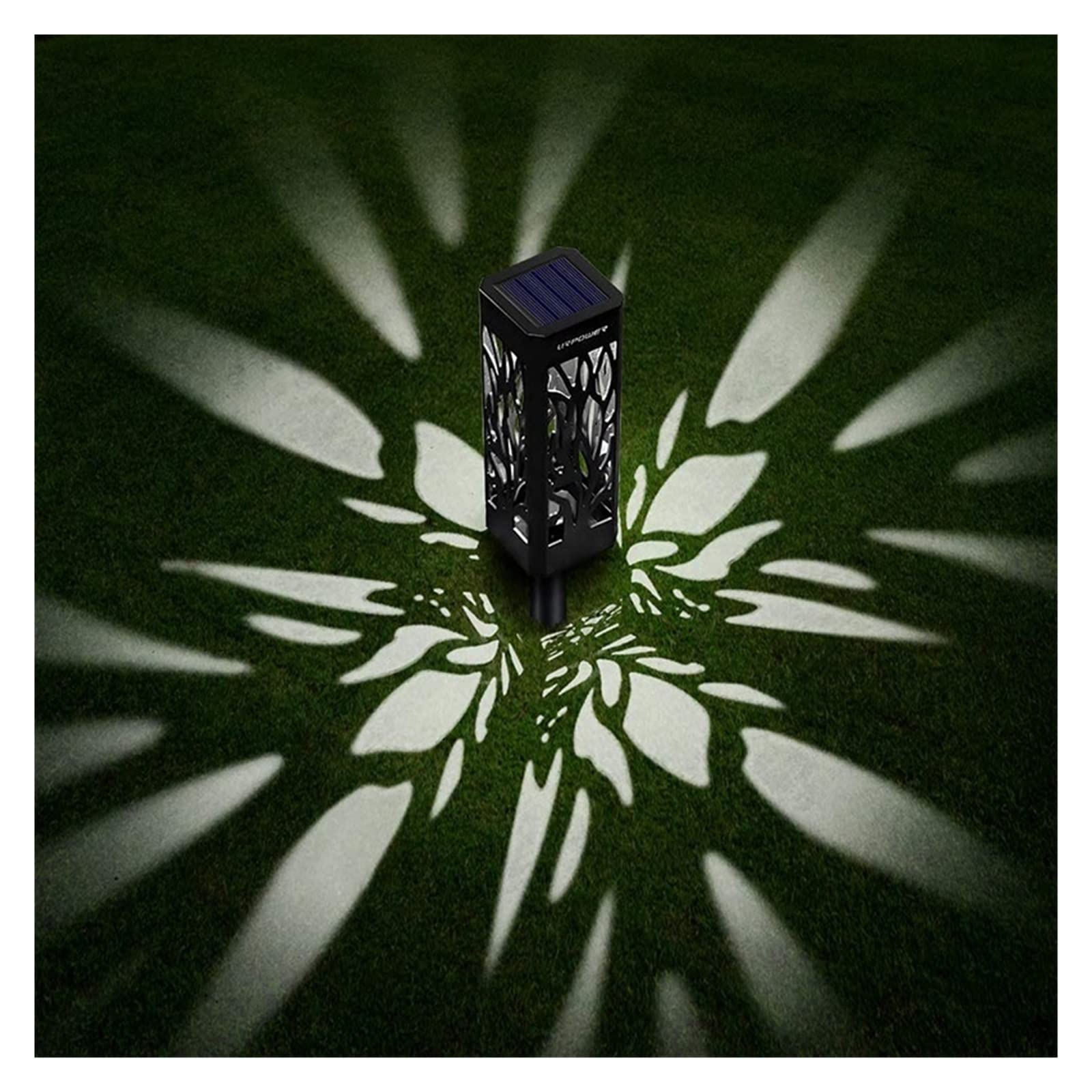 Luci solari per giardino all'aperto Luci solari da esterno con luci a pannello solare Luci da giardino impermeabili Accensione/spegnimento automatico for l'arredamento del patio del percorso del paesa