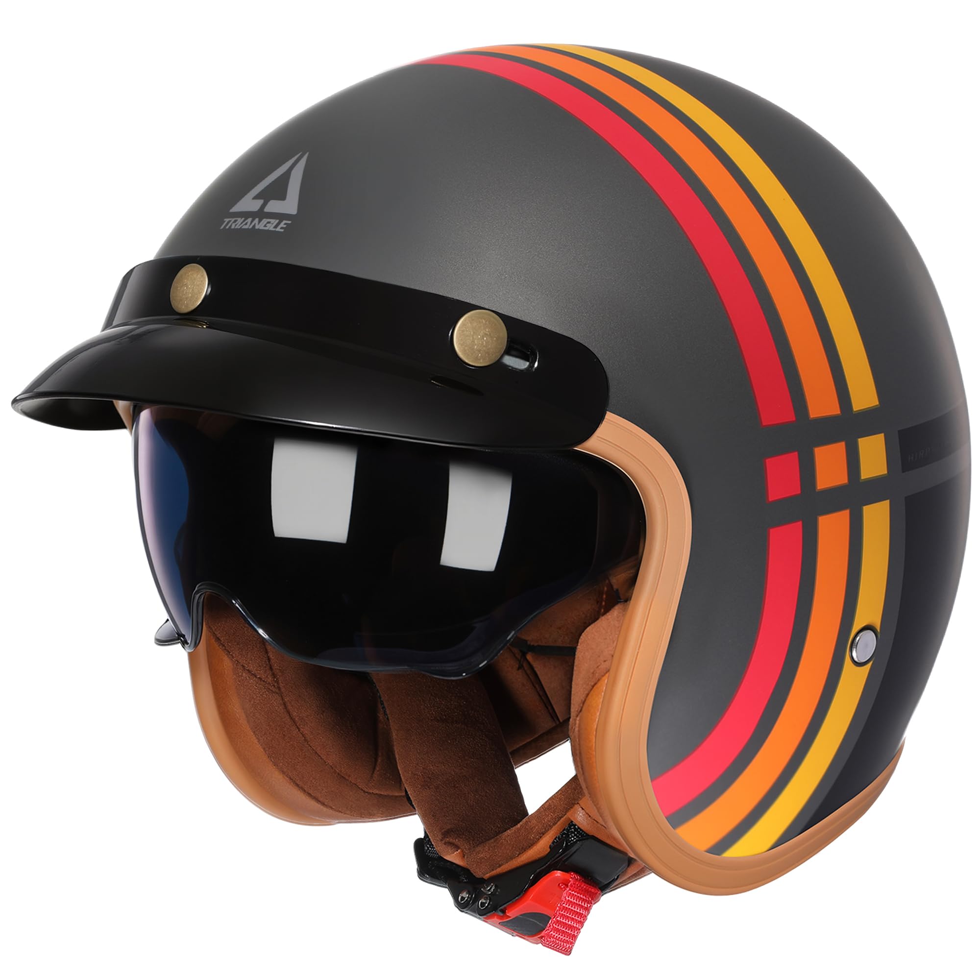 TRIANGLE 3/4 Open Face Helmet