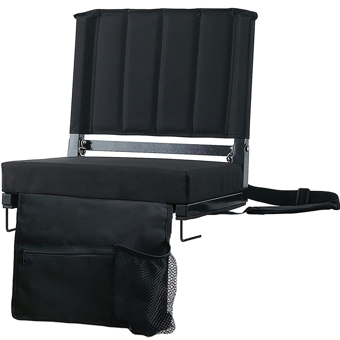 运动场看台座椅带靠背加厚垫便携折叠沙发