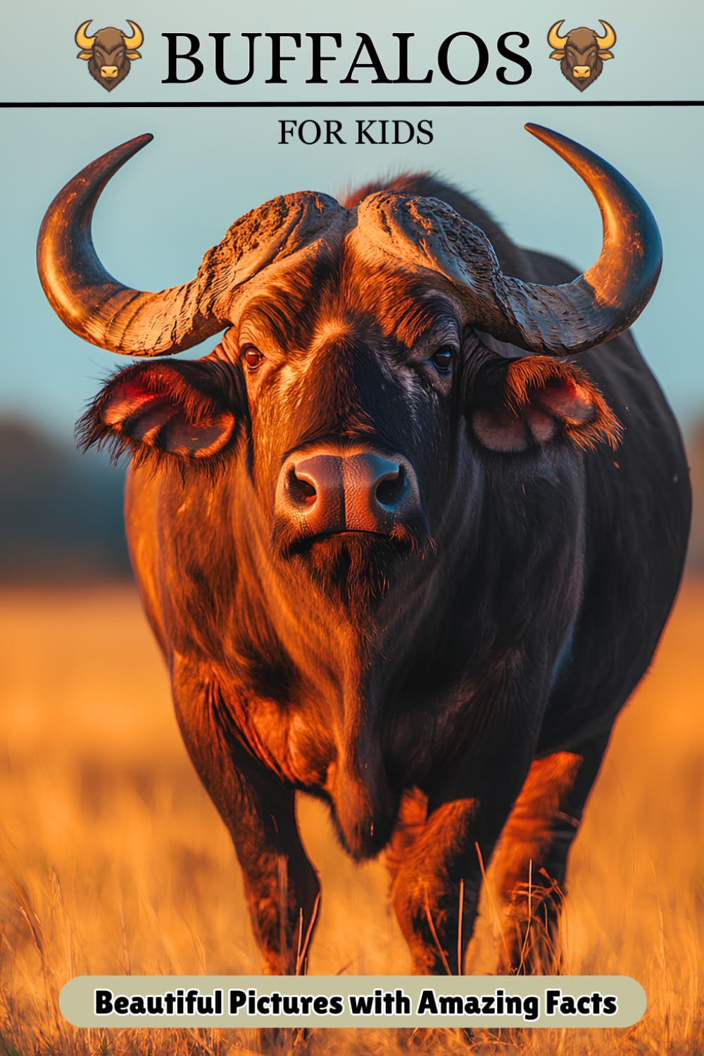 Buffalos for Kids: Beautiful Pictures with Amazing Facts