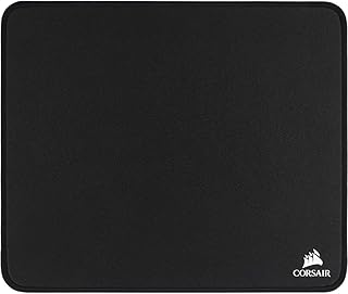 Corsair MM350 Champion Alfombrilla para juegos de tela antidesgaste premium, Tamaño Medio, Negro