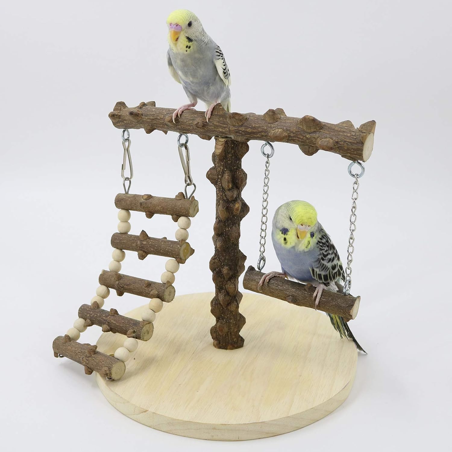 YINGGE Bird Training Rack Parrot Playstand Bird Play Stand Cockatiel Playground Wood : Pet Supplies
