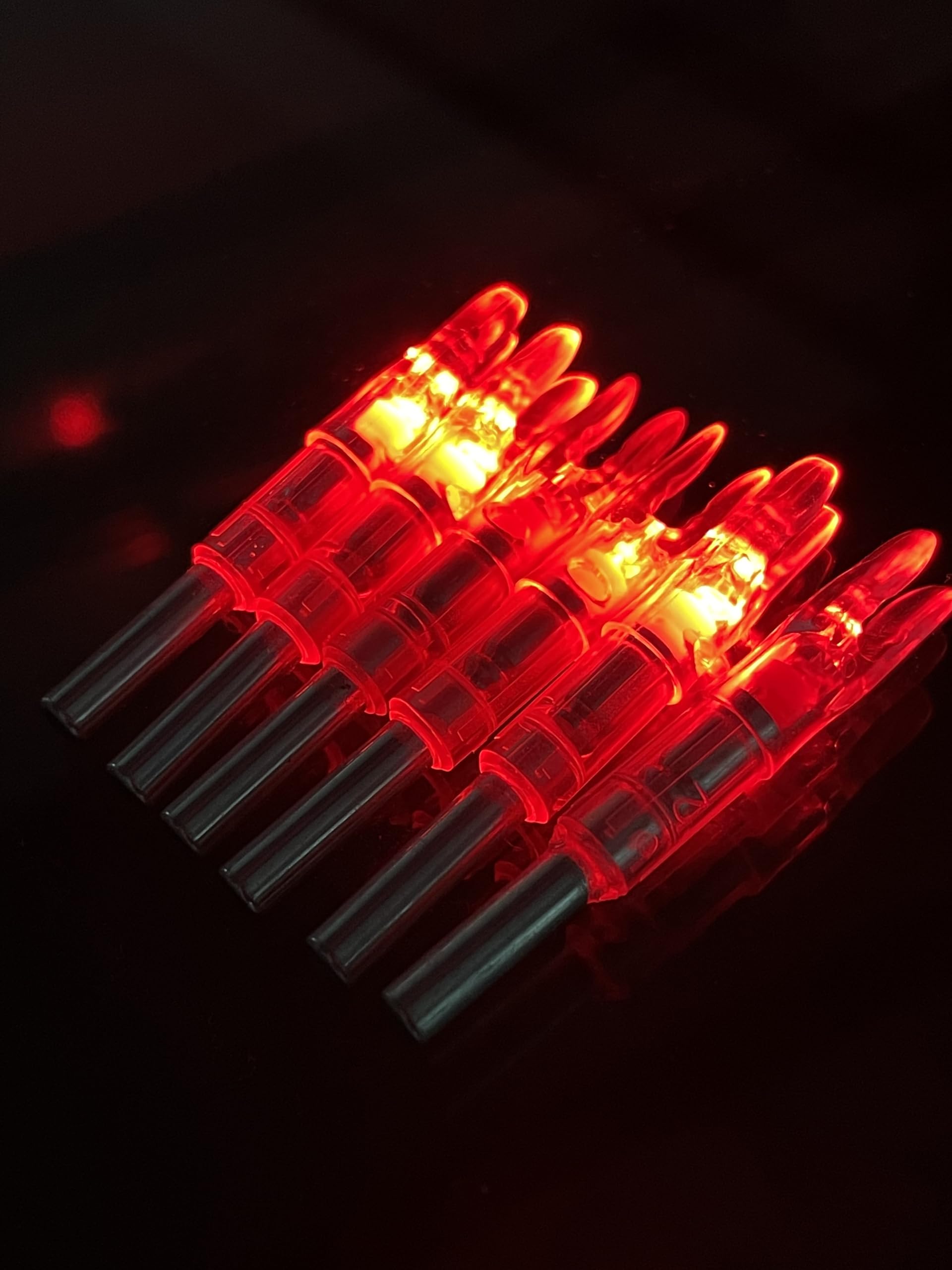 Lot de 6 encoches lumineuses pour flèches de diamètre