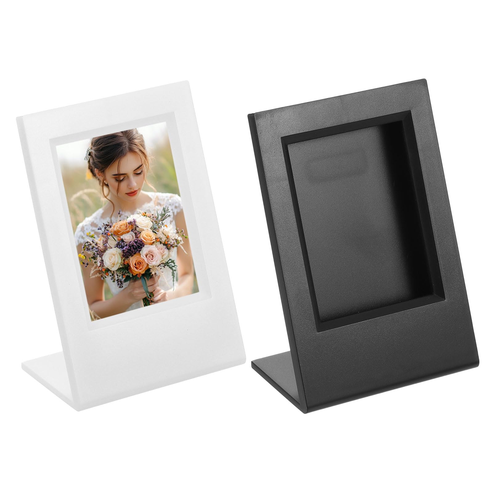 Mini cadre photo de table uxcell lot de 2 pour valoriser petites images sans encombrer