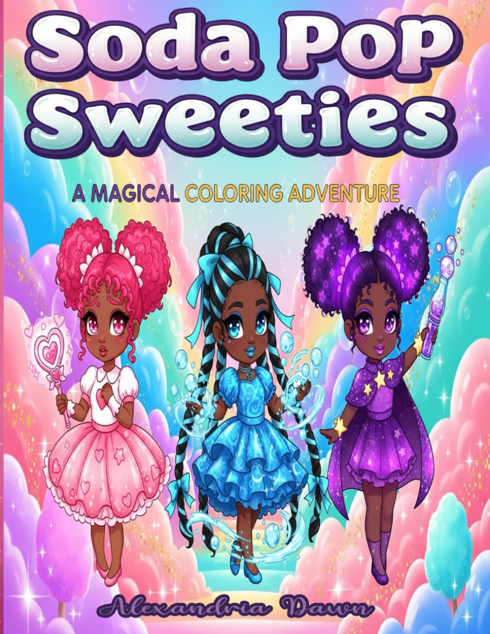 Soda Pop Sweetie: A Magical Coloring Adventure