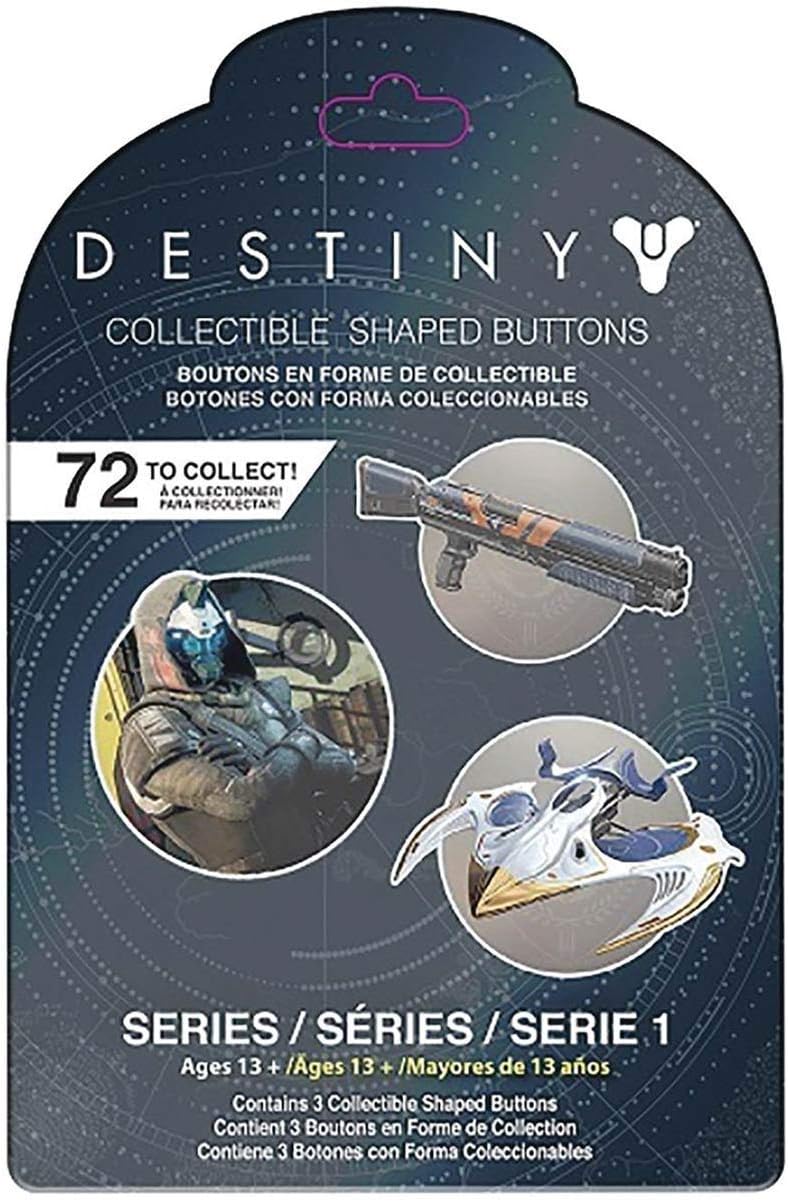 Destiny 3-Pack Button Collectible Pin Blind Mystery