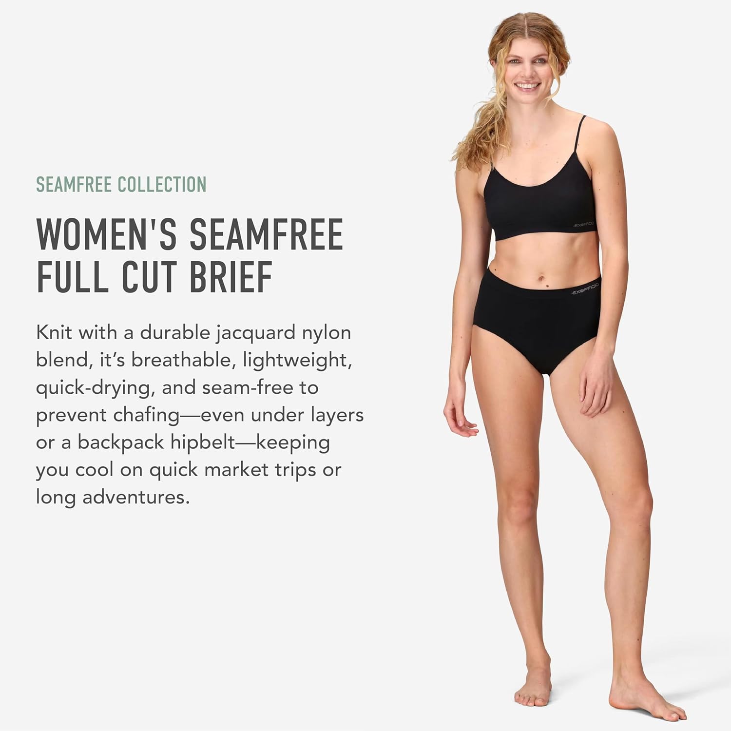 ExOfficio Women's Seamfree Full Cut Brief