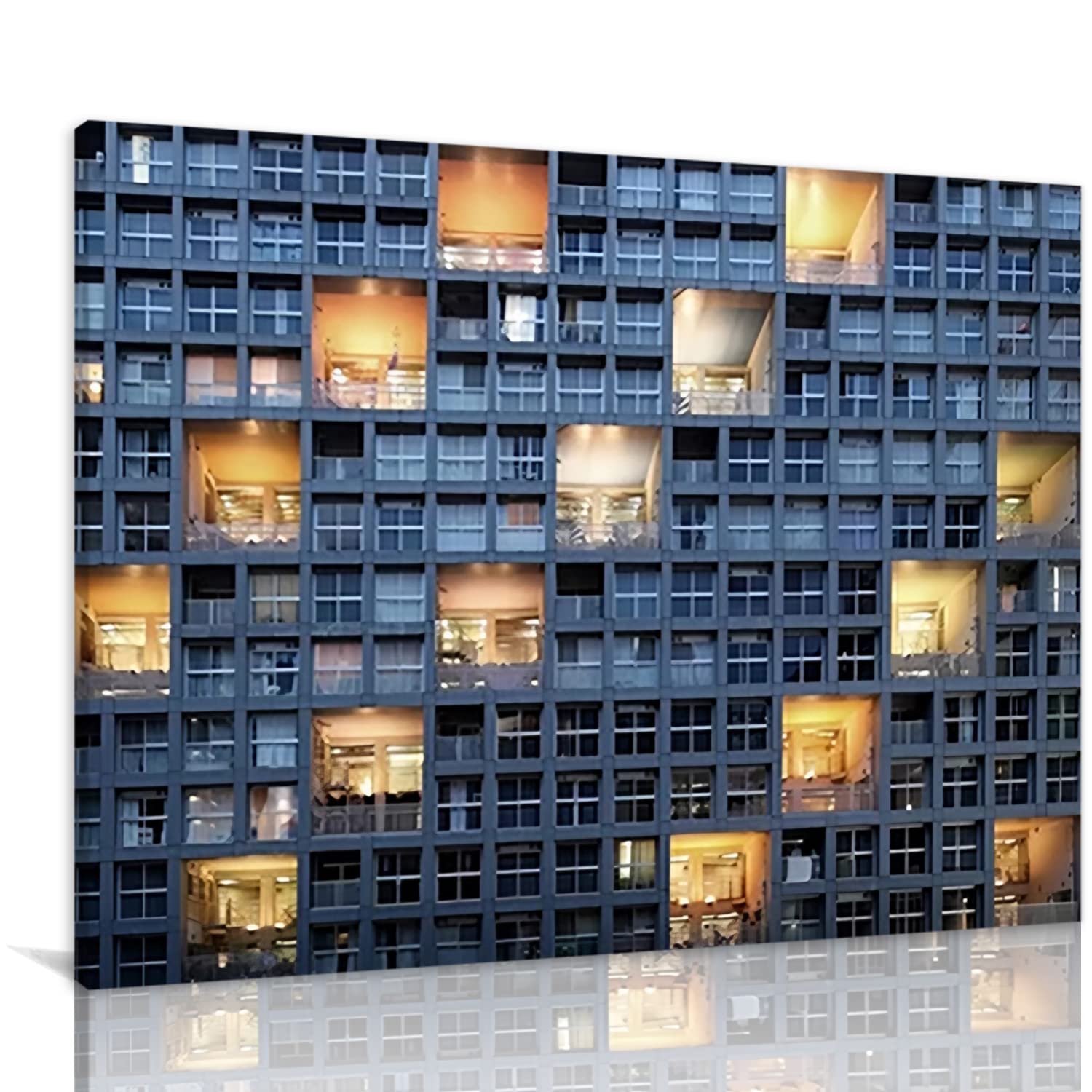 Amazon.co.jp: 絵画 マンション建築。インテリア 絵画 风格アート