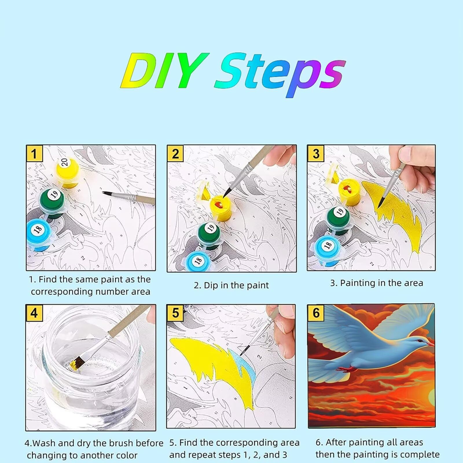 Schipper Pintura Por Números ‘Dulce Tentación’ – Cuadro De 18x24 Cm Con Pinturas Acrílicas Y Pinceles – DIY Para Adultos Principiantes