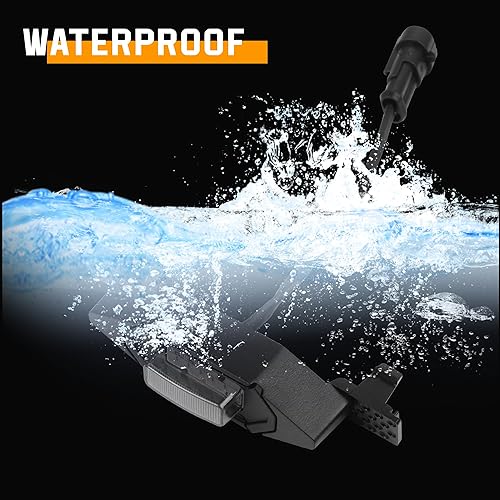 Miniatura 4 de Seven Sparta 4 luces LED negras mejoradas para parrilla con fusible e instrucciones (idioma español no garantizado) para parrilla Toyota 4Runner