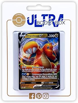 Dracoloss V Dragonite V SWSH154 - Ultraboost X Ep e et Bouclier 7  volution C leste - Box of 10 Pokemon French cards
