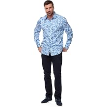 Robert Graham Men's Erasmus Long Sleeve Woven Button Down Shirt Erasmus Long Sleeve Woven Button Down Shirt