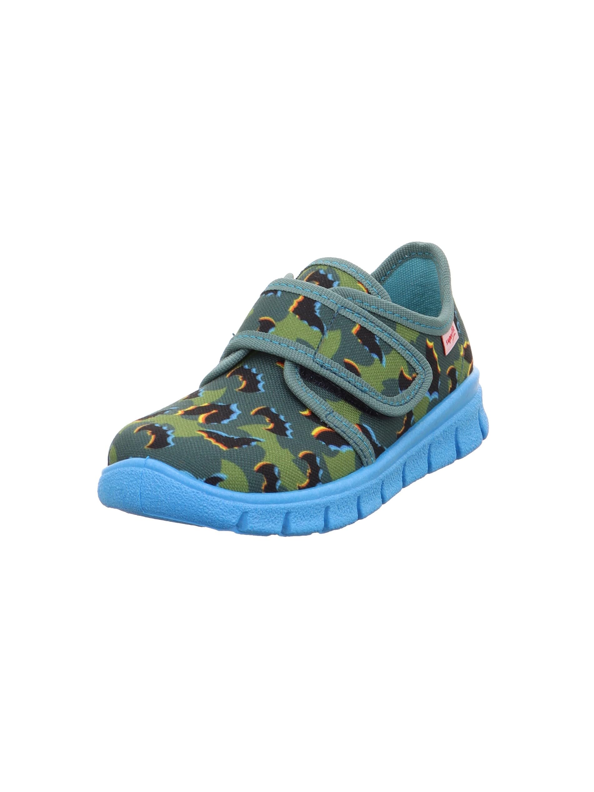 Superfit Bobby Slippers, 26 EU, Green, 8.5 UK Child