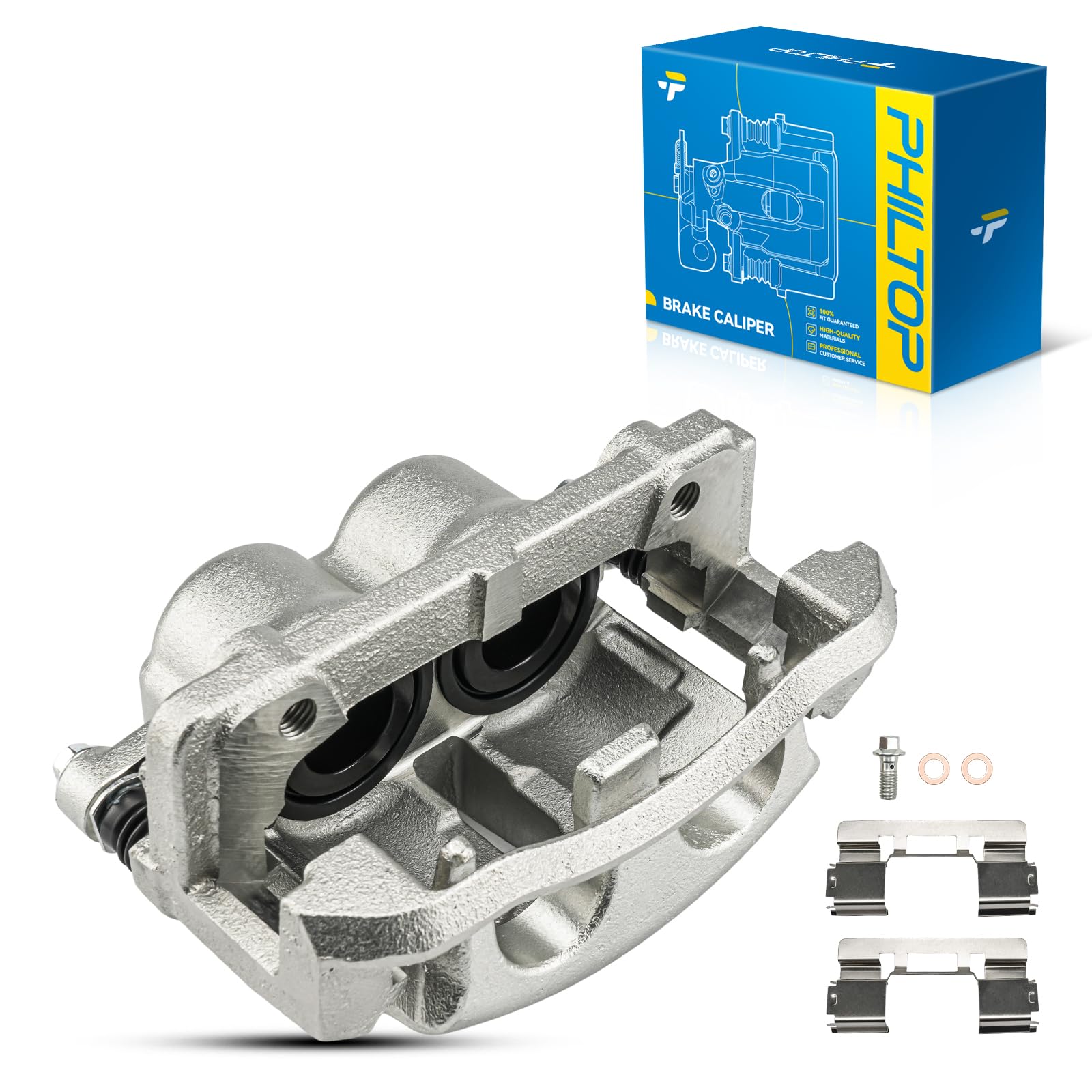 PHILTOP Caliper Front Right for 05-08 Ford F-150 &amp; Lincoln Mark LT