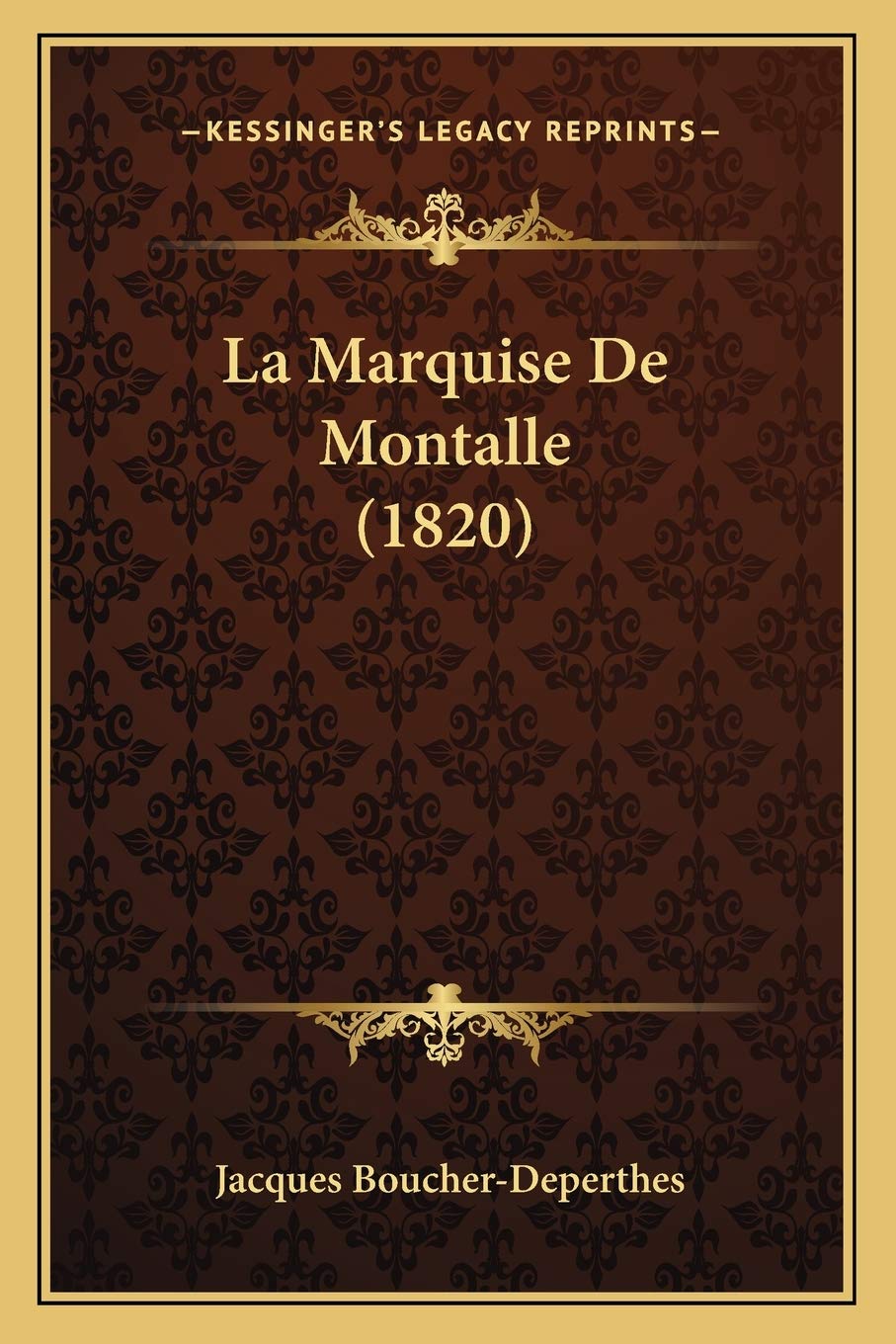 La Marquise De Montalle (1820)