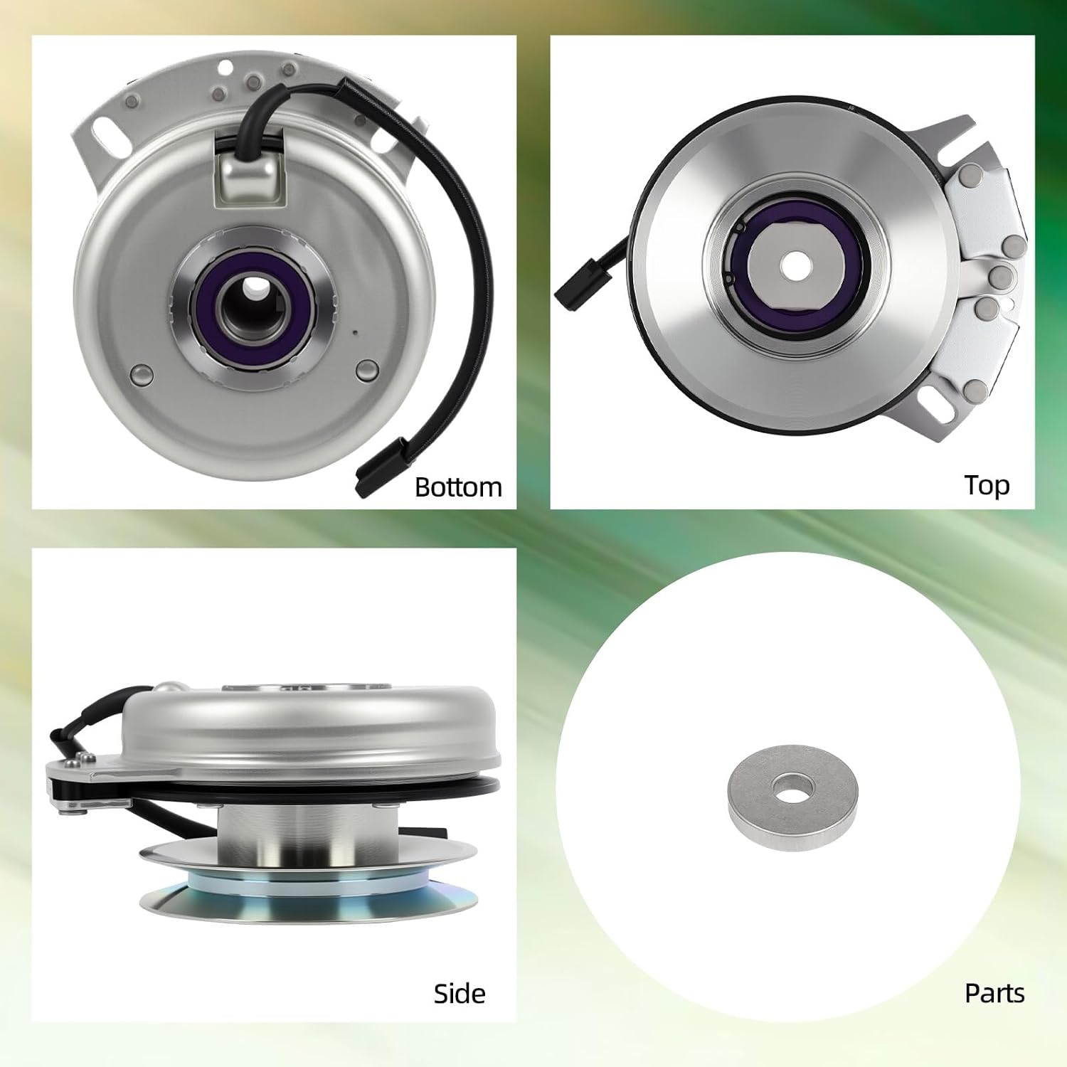 Electric PTO Clutch Compatible with AM126100 5219-1 Fits for John Deere GX255 GT225 GT245 GT235 GT235E LT190 SST15 SST16 SST18 LX255 LX266 LX277 LX279 LX280 LX288 LX289