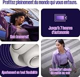 Bose Ultra Open Bluetooth Earbuds with OpenAudio Technology, Open Ear Wireless Earbuds, Up to 48 Hours of Battery Life, Midnight Violet - Limited Edition - 4