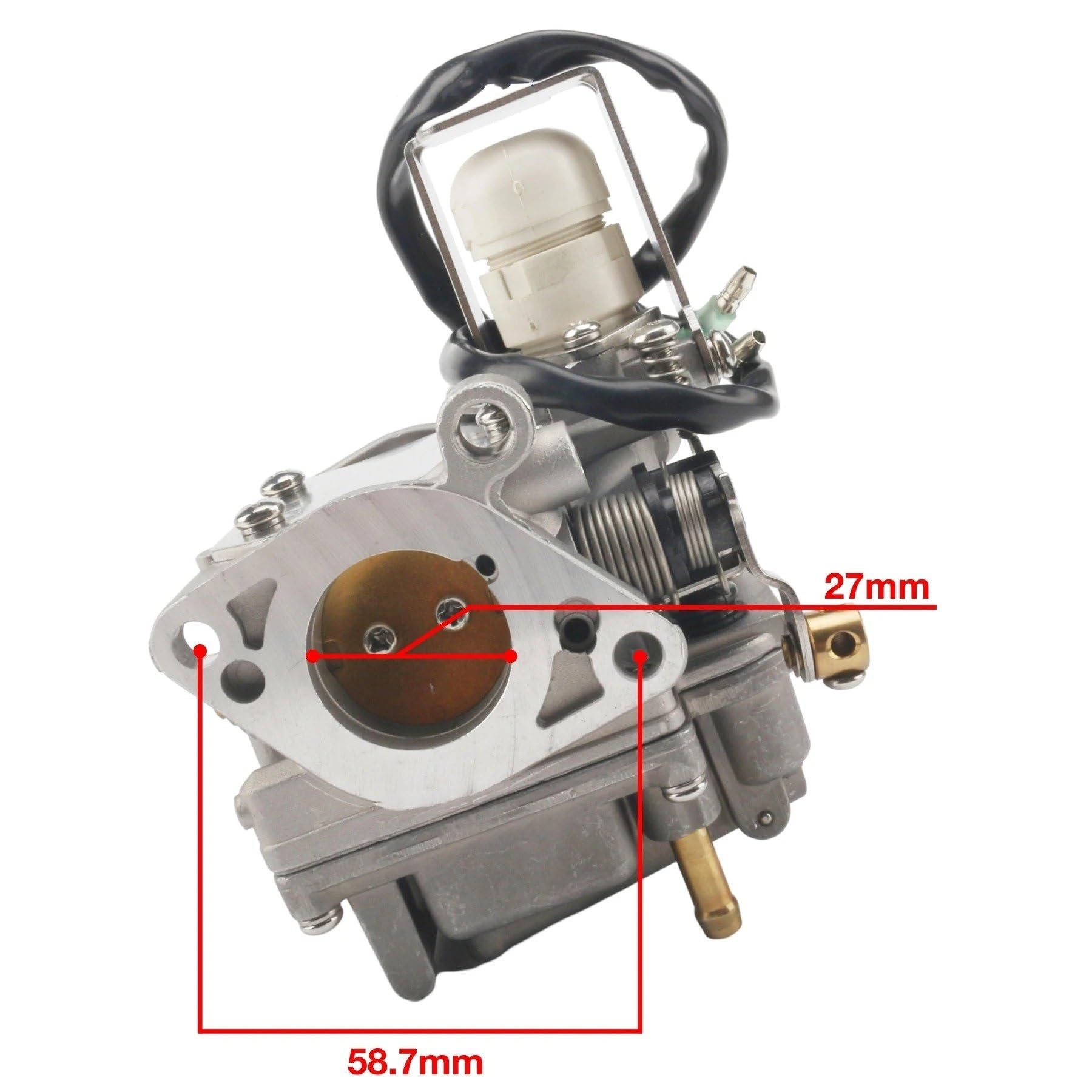 Carburador Carb 6AH-14301-00 Gruppo Carburatore Con Guarnizione 6AH-13646-00 Per F 15 20 HP 4 Tempi Per Motore Fuoribordo 6AH-14301-A1 6AH-14301-02 Motori Carburatore