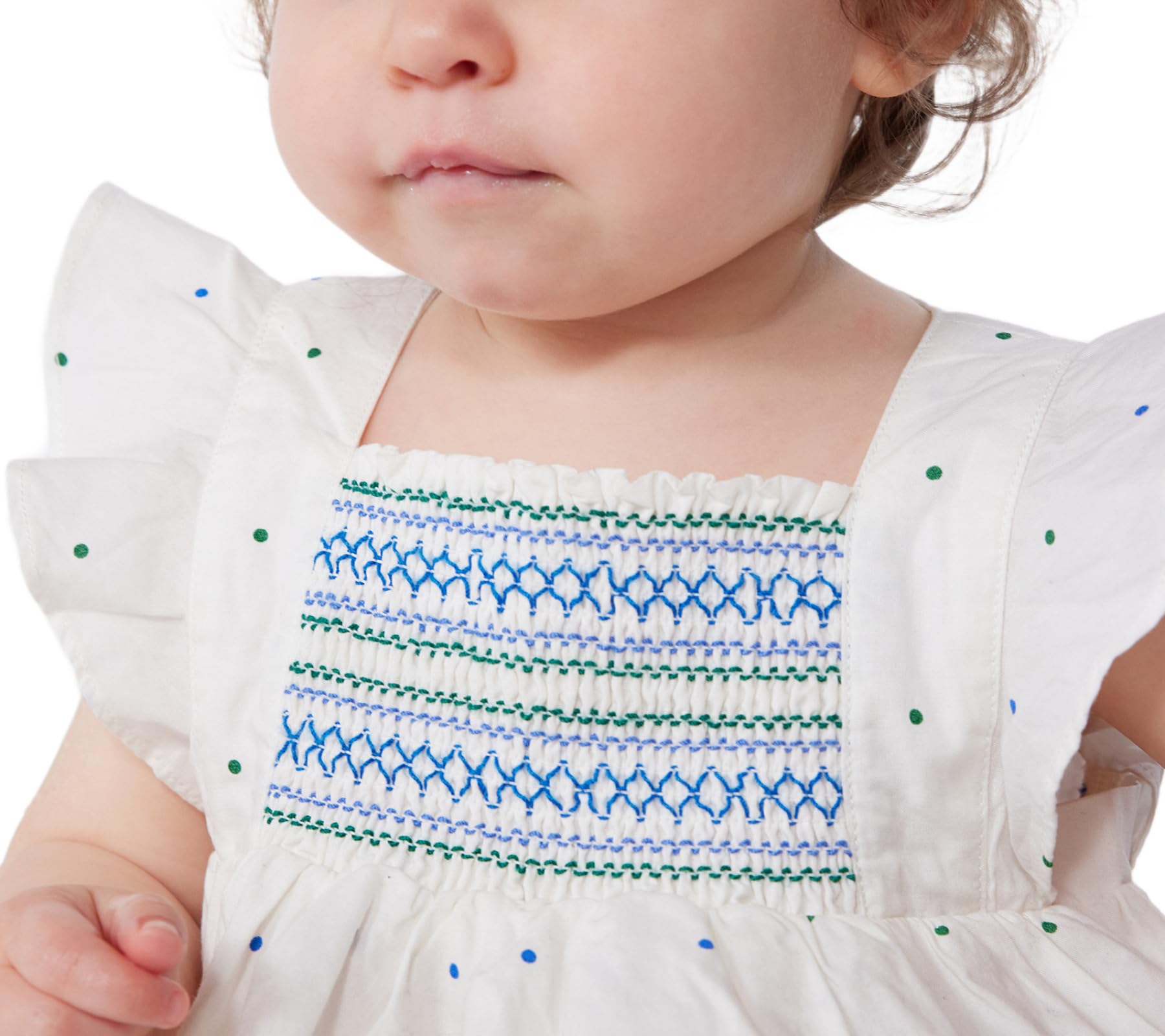 Petit Bateau A0cd5 Robe Manches Courtes et Bloomer Bébé Fille (Lot de 1)