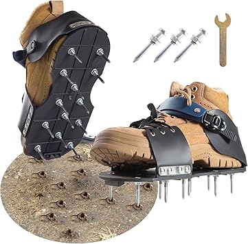 Aerator Shoes for Lawn with Foot Protection Aerator Shoes for Lawn with Foot Protection