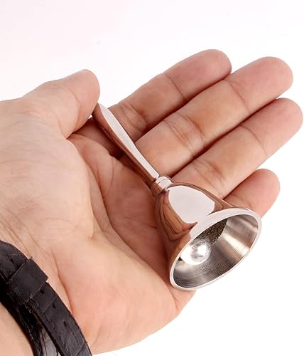 Miniatura 6 de Campana de llamada de latón macizo Campanas de boda de latón pulido Super fuerte