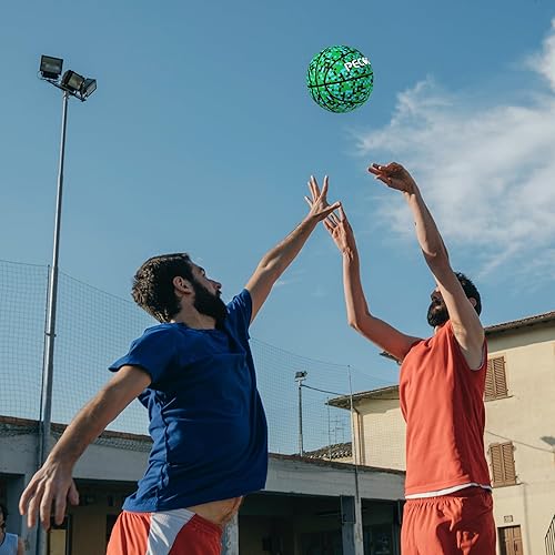Miniatura 5 de Pelota de baloncesto oficial de goma para interiores y exteriores, tamaño 34567 para niños, jóvenes, adolescentes, niños y niñas, ideas de regalo
